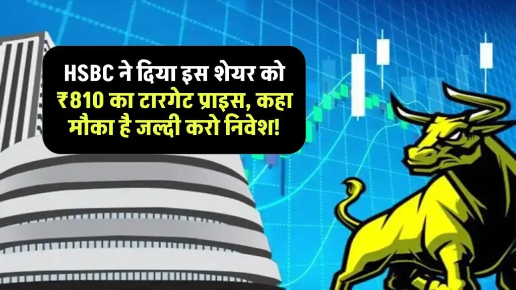 2 साल में 8 गुना बढ़ा ये शेयर! HSBC ने दिया ₹810 का टारगेट प्राइस, कहा- अभी भी है कमाई का मौका